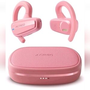Acreo True Wireless Open Earbuds Sealed Box. Pink New Sealed